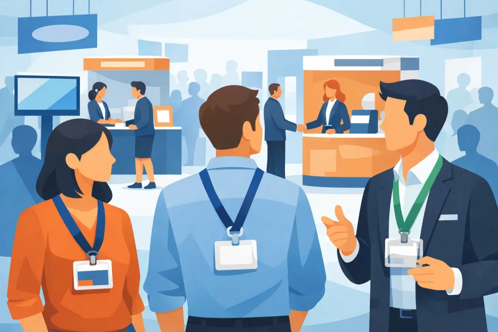 Custom Lanyards Trade Shows Actually Use