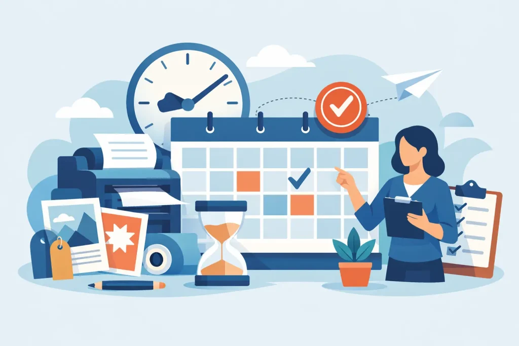 Promotional Print Deadline Planning Guide