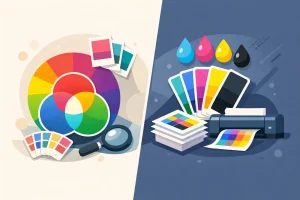 What Is the Difference Between PMS and CMYK?