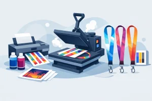 Dye Sublimation Lanyard Printing Process